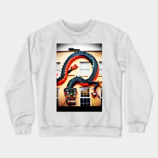 Camden Town Colourful Shop Building Facade London Crewneck Sweatshirt